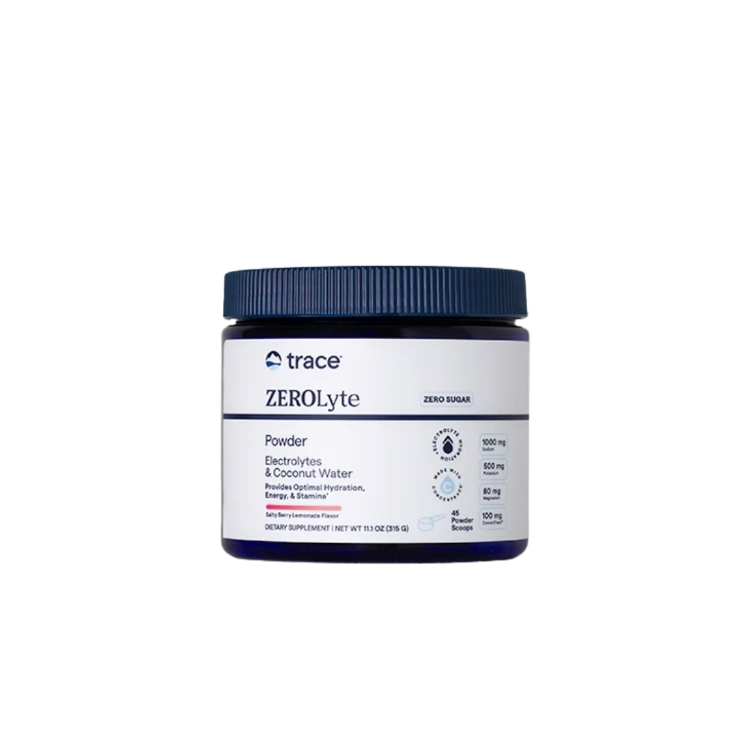 Trace Minerals | ZEROLyte | Canister / Salty Berry Lemonade